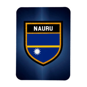 Ímã Nauru Flag