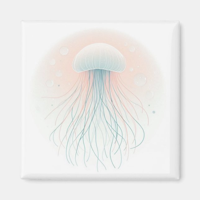 Imã náutica/praia/águas-vivas costeiras (Frente)