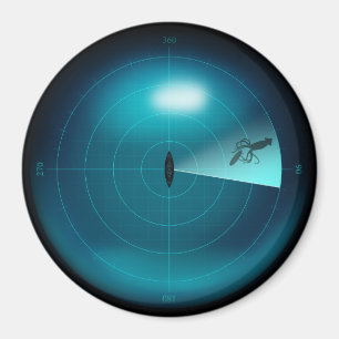 Imã Náutico Náutico do Navio Sonar com Lula Gigante Kr