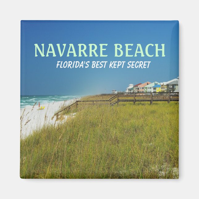 IMÃ NAVARRE BEACH FLORIDA MAGNET (Frente)