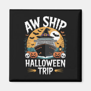 Imã Nave de cruzeiro de viagem de Halloween entusiasta