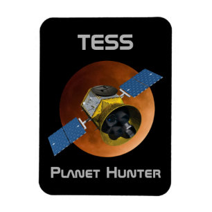 Ímã Nave espacial do caçador do planeta do TESS