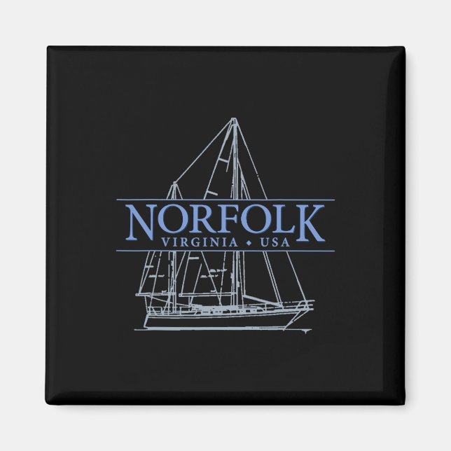 Imã Navegação em Norfolk Virgínia (Frente)