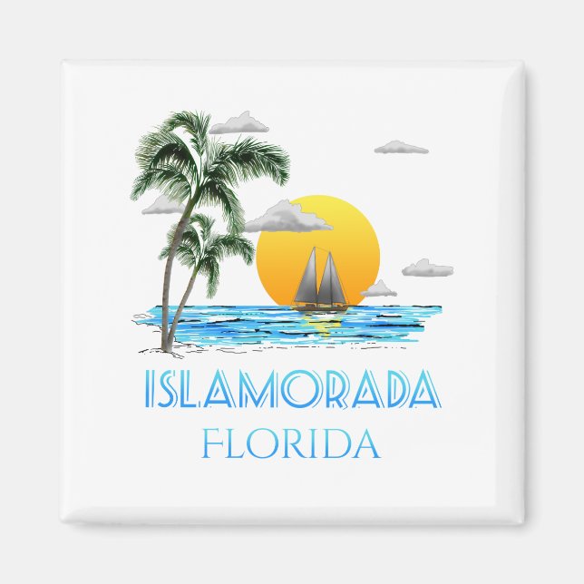 Imã Navegando em Islamorada Florida Keys (Frente)