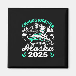 Imã Navegando Juntos Alasca 2025 Alasca 2025 Família M