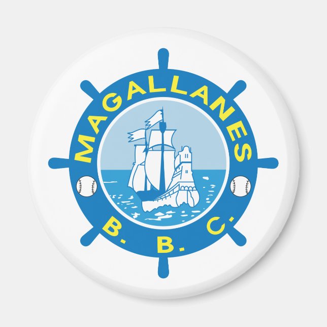 Imã Navegantes del Magallanes Magnet (Frente)