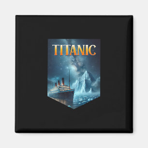 Imã Navio Cruzeiro Titanic Iceberg 1912 Rms Viagem Hom