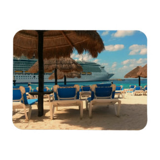 Ímã Navio de cruzeiro no Caribe