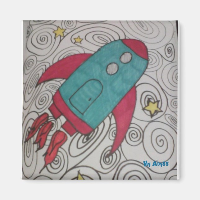 Imã Navio de foguetes (Frente)