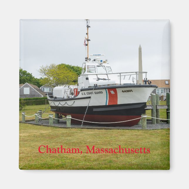 Imã Navio de guarda costeira Chatham Massachusetts (Frente)