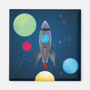 Imã Navio de Rocket de espaço