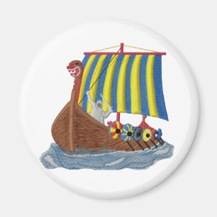 Imã Navio de Viking do sueco