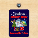 Ímã Navio Personalizado Da Tripulação De Natal<br><div class="desc">Este design pode ser personalizado na área fornecida pela alteração da foto e/ou do texto. Ou pode ser personalizado clicando em Personalizar este Modelo e, em seguida, escolhendo o clique para personalizar mais a opção e excluir ou alterar a cor do plano de fundo, adicionar texto, alterar a cor ou...</div>