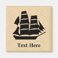 Navio pirata. Navio à vela.