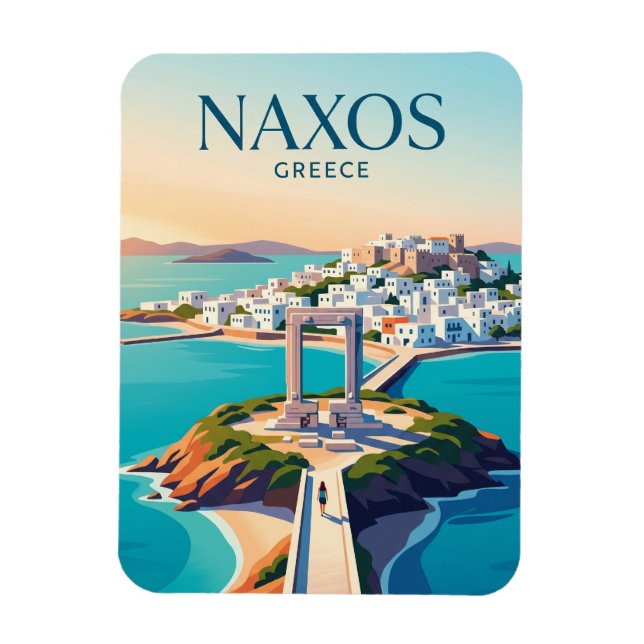 Ímã Naxos Grécia (Vertical)