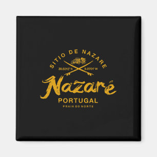 Imã Nazaré Portugal Surf Vintage Retro
