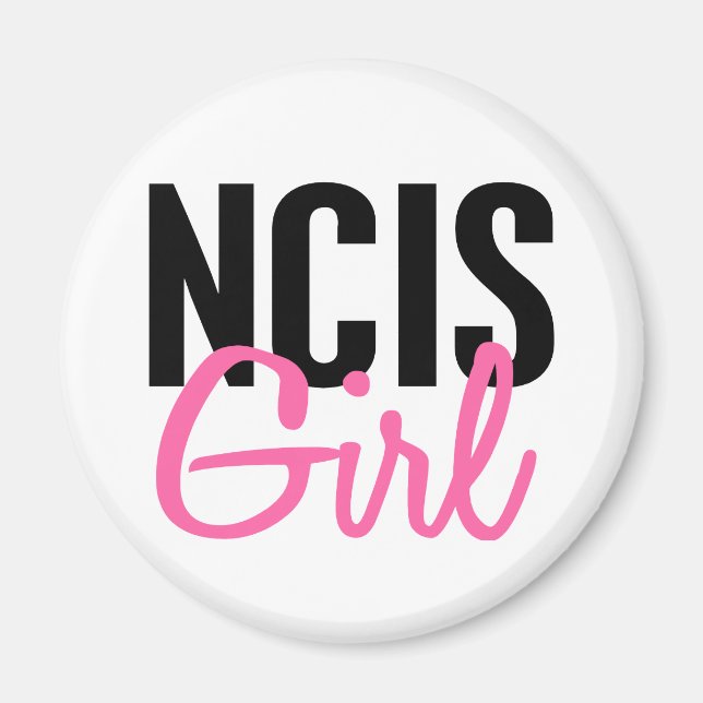 Imã NCIS Girl 4 (Frente)