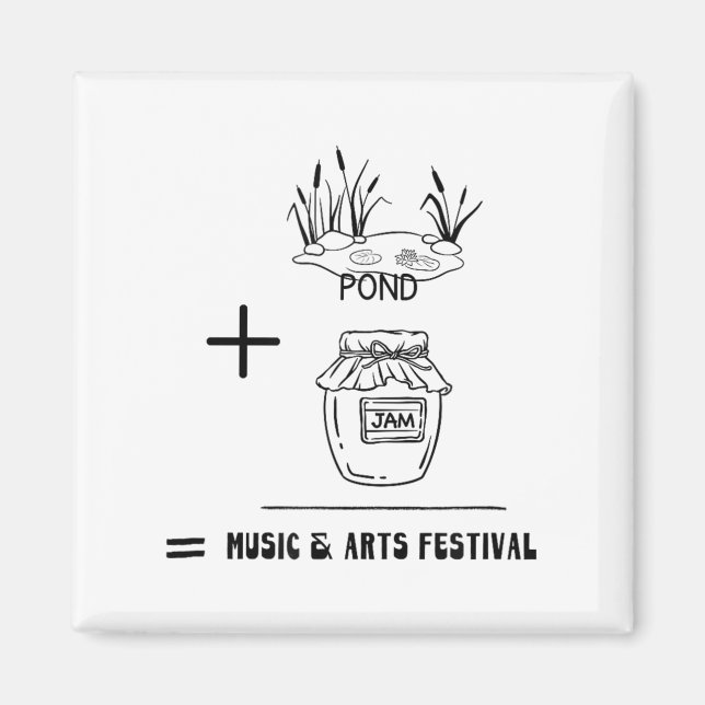 Imã Nd Jam Rad City Michigan Michigander Music Arts Fe (Frente)