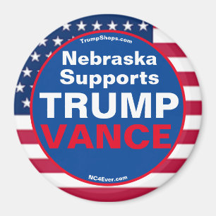 Imã Nebraska apóia o Refrigerador de VANCE da TRUMP