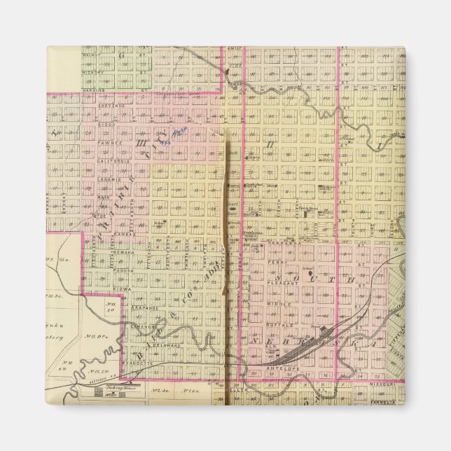 Imã Nebraska City, Nebraska (Frente)