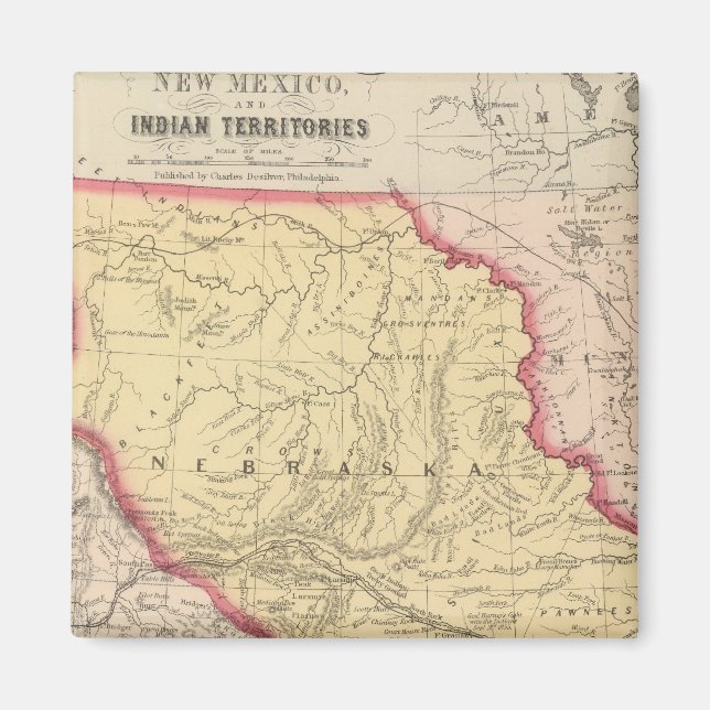 Imã Nebraska, Kansas, Novo México (Frente)