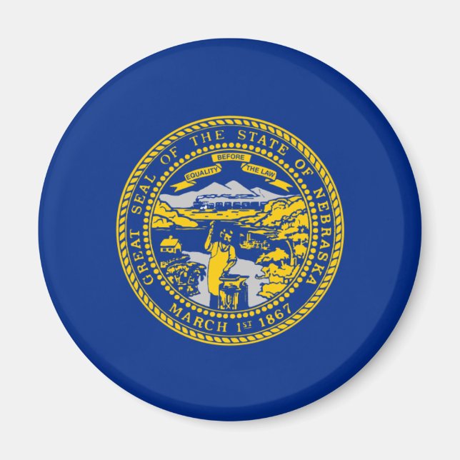 Imã Nebraska Magnet (Frente)