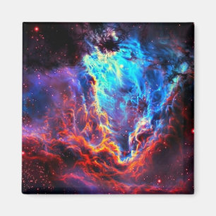 Imã Nebulosa de estrela composta por cores para inspir