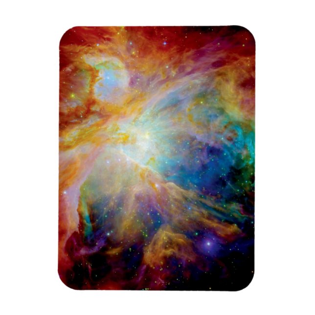 Ímã Nebulosa de Órion Hubble Spitzer Telescópio Espaço (Vertical)