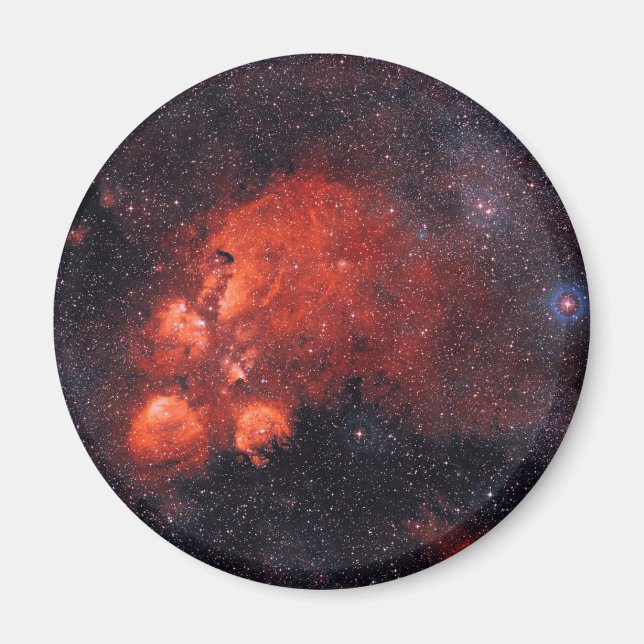 Imã Nebulosa de Paw da Cat NGC 6334 (Frente)