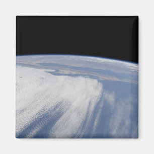 Imã Nebulosidade pesada sobre o Oceano Pacífico