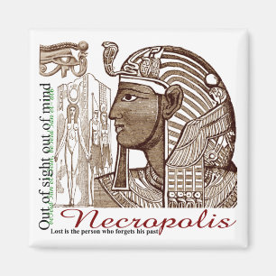 Imã Necrópolis fora da vista fora do ímã da mente