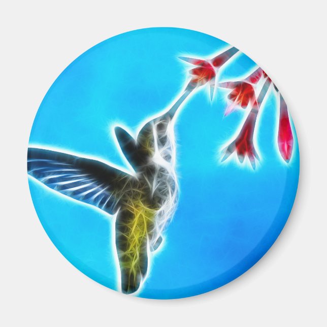 Imã Néctar de alimentação de beija-flores (Frente)