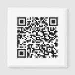 Imã Negócio de código QR personalizado<br><div class="desc">ímã comercial do Código QR personalizado</div>