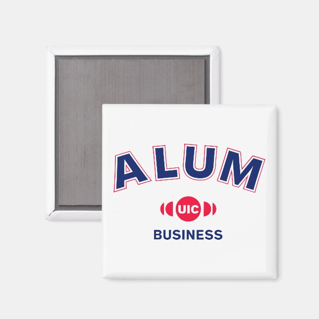 Imã Negócios de Ex-Alunos da UIC (Front/Back)