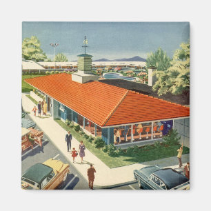 Imã Negócios Vintage, Restaurante Familiar dos Anos 50