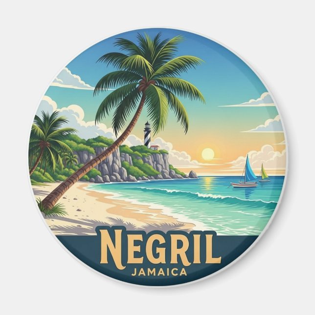 Imã Negril Jamaica Beach (Frente)