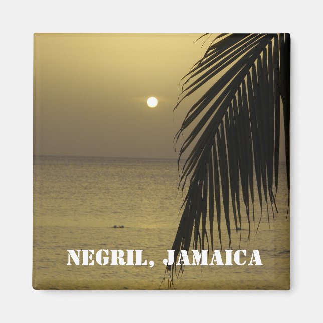 Imã Negril, Jamaica Magnet (Frente)