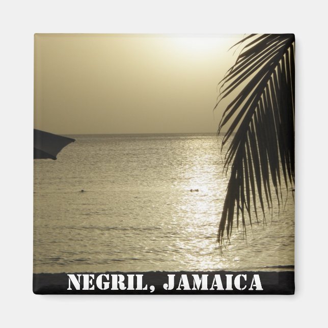 Imã Negril, Jamaica Magnet (Frente)