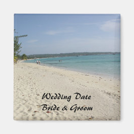 Imã Negril, Jamaica Wedding Magnet