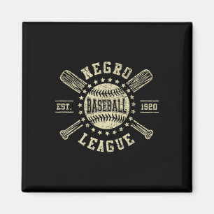 Imã Negro League Vintage Bysebyll Mês da História Negr