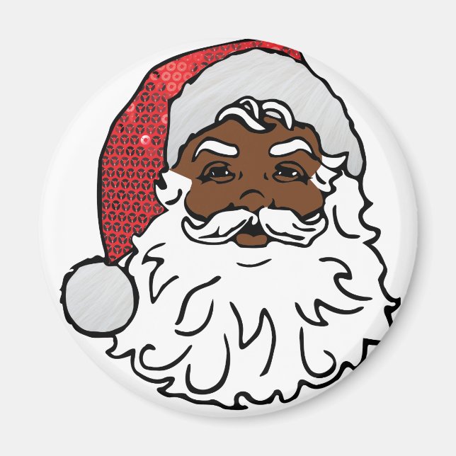 Imã negro santa claus (Frente)