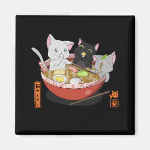 Imã Neko Ramen cat