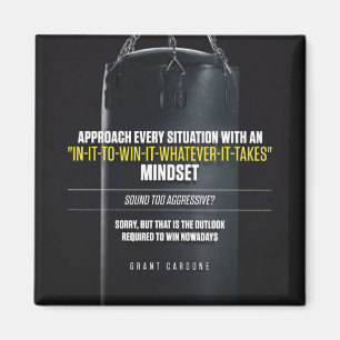 Imã Nele para ganhá-lo Mindset - exercício inspirador