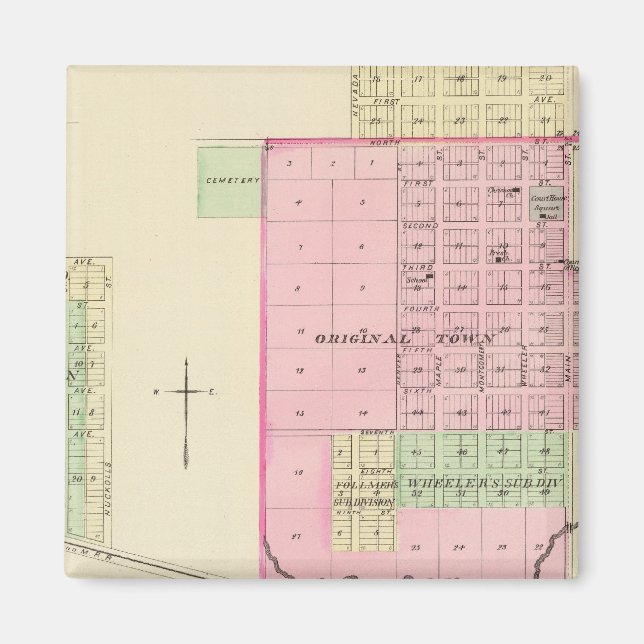 Imã Nelson e Hardy, Nebraska (Frente)