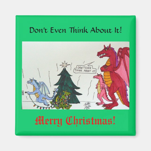 Imã Nem pense nisso! (Frente)