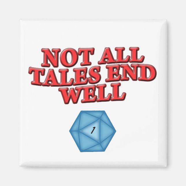 Imã Nem todas as histórias terminam bem (Frente)