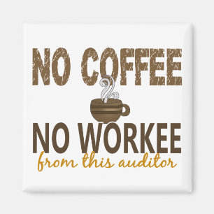 Imã Nenhum café nenhum auditor de Workee