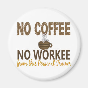 Imã Nenhum café nenhum instrutor pessoal de Workee