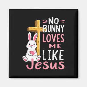 Imã Nenhum Coelhinho Me Ama Como Jesus Páscoa Cristão