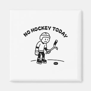 Imã Nenhum Hockey Hoje Engraçado Para Um Jogador De Hó